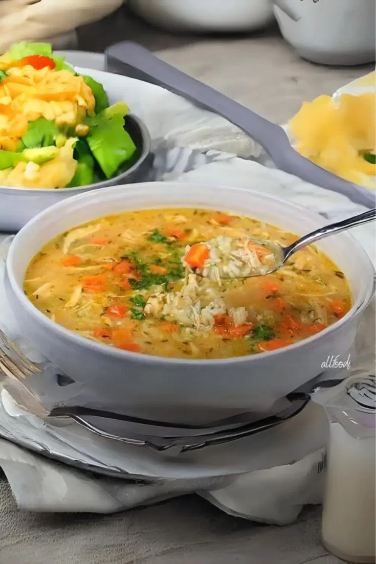 chicken and rice soup