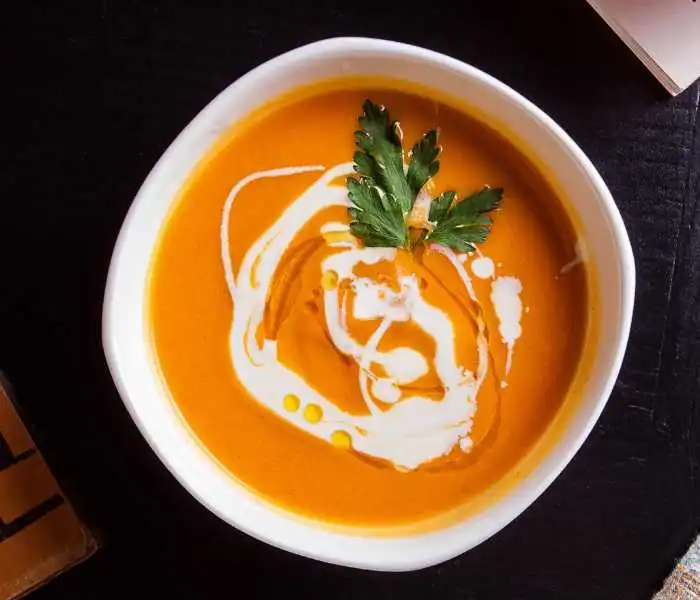 Creamy Roasted Tomato Soup With Cream