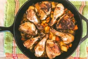 Chicken fricassee recipe