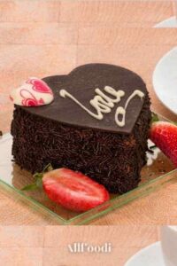 Valentine’s Day Dark Chocolate Cake Recipe