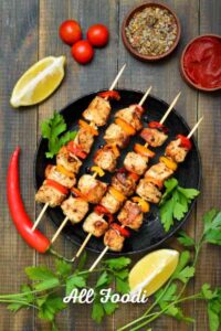 Healthy spicy chicken kebab recipe