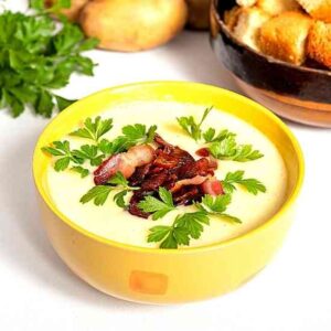 Easy crockpot potato soup recipe