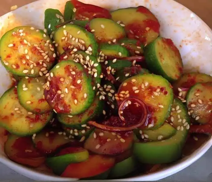 Korean Cucumber Salad (Oi Muchim)