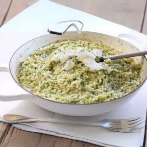 Broccoli Parmesan Risotto